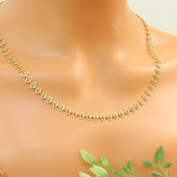 "New Beautiful Design Necklace Chain for Women/Girls, Gift, N659 - Picture 6 of 14